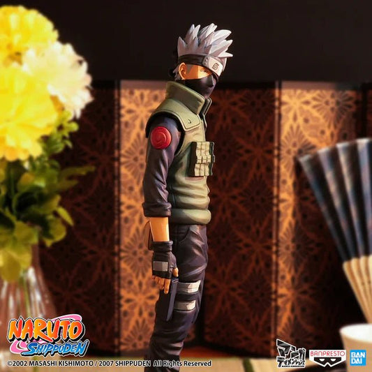 Banpresto - NARUTO SHIPPUDEN - Hatake Kakashi - Grandista Manga Dimension 19cm