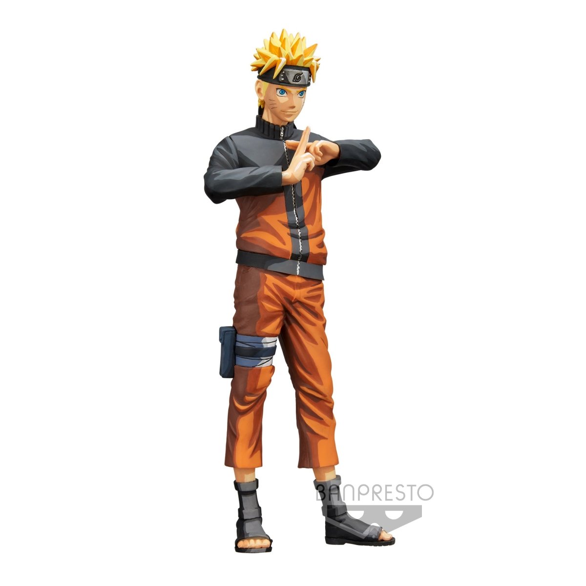 Banpresto Naruto Shippuden Uzumaki Naruto Grandista Nero Figure in Malta | LAB7