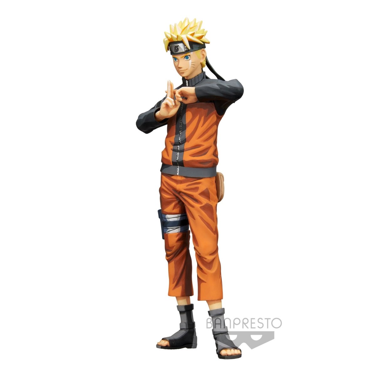Banpresto Naruto Shippuden Uzumaki Naruto Grandista Nero Figure by LAB7 Malta, Europe