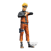 Banpresto Naruto Shippuden Uzumaki Naruto Grandista Nero Figure by LAB7 Malta, Europe