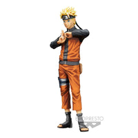 Banpresto Naruto Shippuden Uzumaki Naruto Grandista Nero Figure in Malta | LAB7