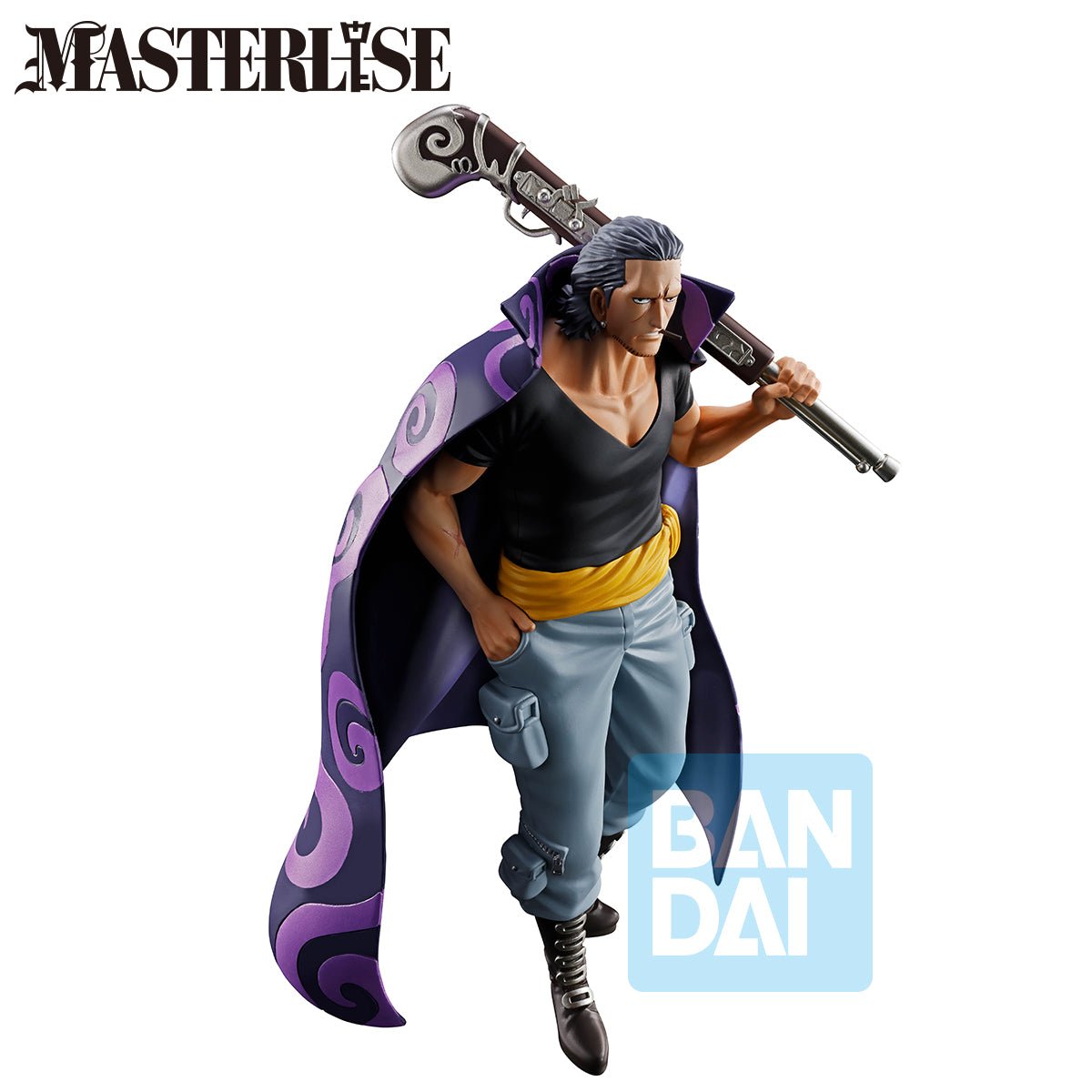 Banpresto One Piece Benn Beckman Red Hair Pirates Ichibansho MASTERLISE EXPIECE Figure 22cm