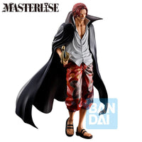 Banpresto One Piece Red Hair Shanks Ichibansho Red Hair Pirates Last Battle MASTERLISE Figure 21cm