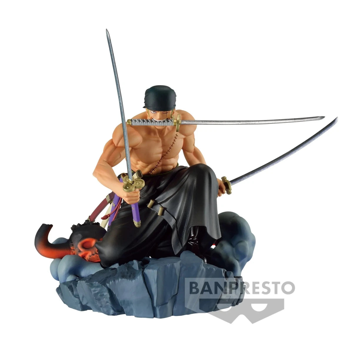 Banpresto ONE PIECE - Roronoa Zoro "The Brush" - Figure Dioramatic 15cm in Malta | LAB7