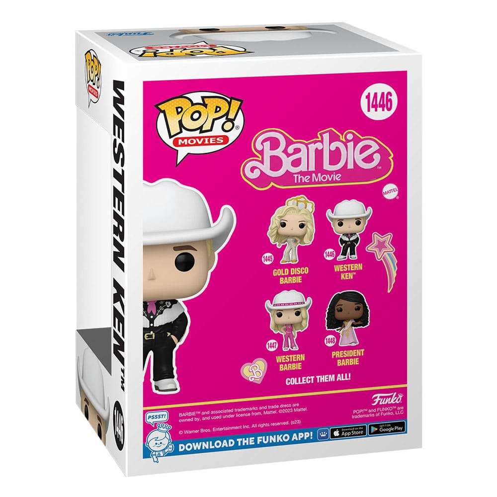 Barbie POP! Movies Vinyl Figure Cowboy Ken 9 cm by LAB7 Malta, Europe