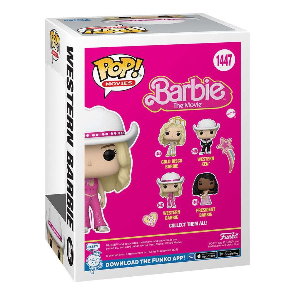 Barbie POP! Movies Vinyl Figure Cowgirl Barbie 9 cm by LAB7 Malta, Europe