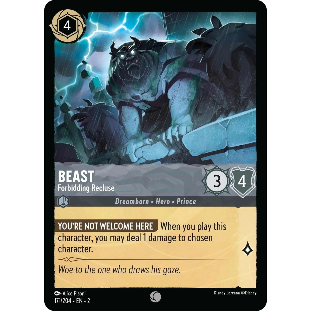 Beast - Forbidding Recluse (171/204) (Rise of the Floodborn) in Malta | LAB7