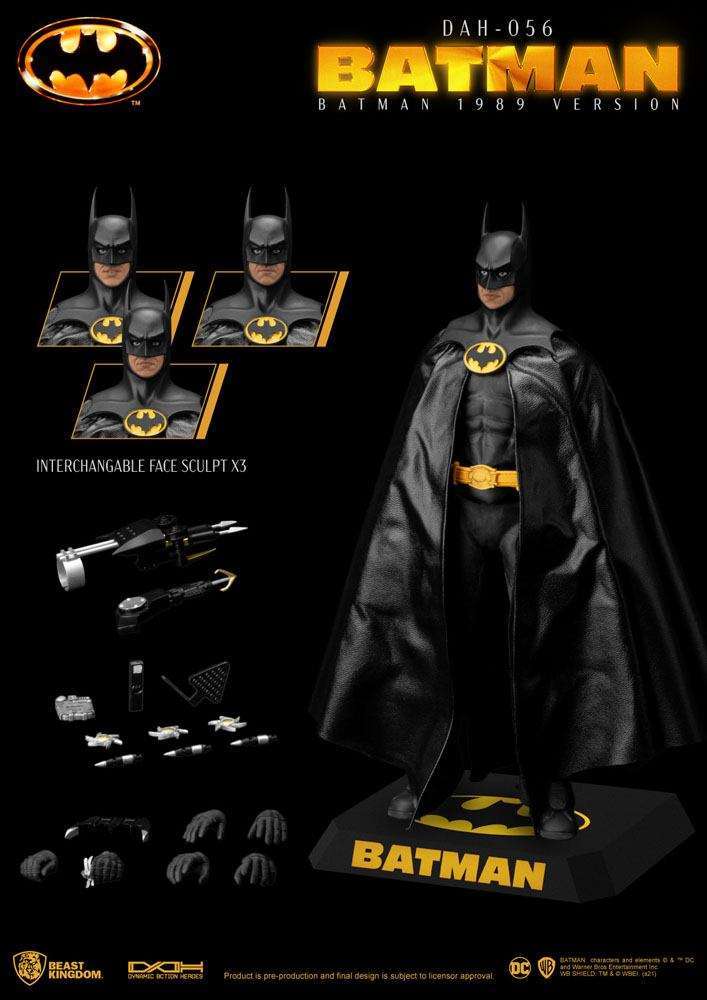 Beast Kingdom Batman 1989 Dynamic 8ction Heroes Action Figure 1/9 Batman 24 cm in Malta | LAB7