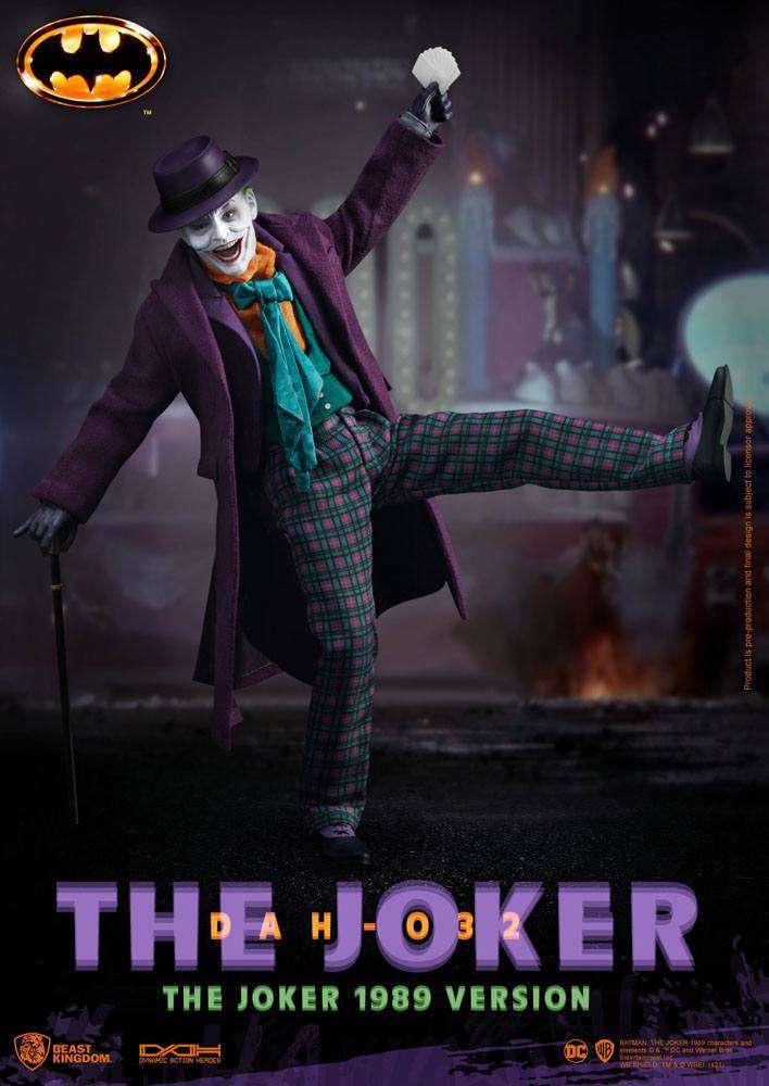 Beast Kingdom Batman 1989 Dynamic 8ction Heroes Action Figure 1/9 The Joker 21 cm in Malta | LAB7