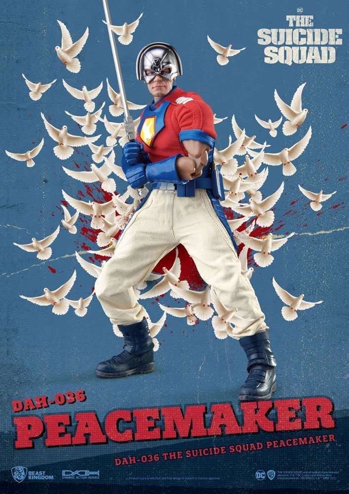 Beast Kingdom The Suicide Squad Dynamic 8ction Heroes Action Figure 1/9 Peacemaker 20 cm by LAB7 Malta, Europe