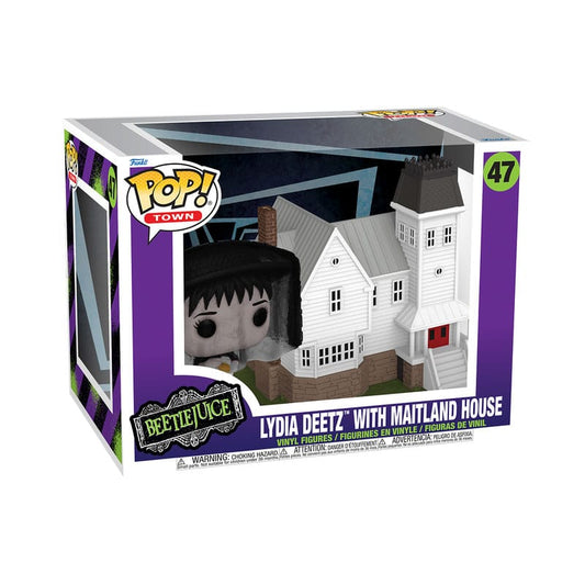 Funko - Beetlejuice POP! Town Lydia Deetz with Maitland House