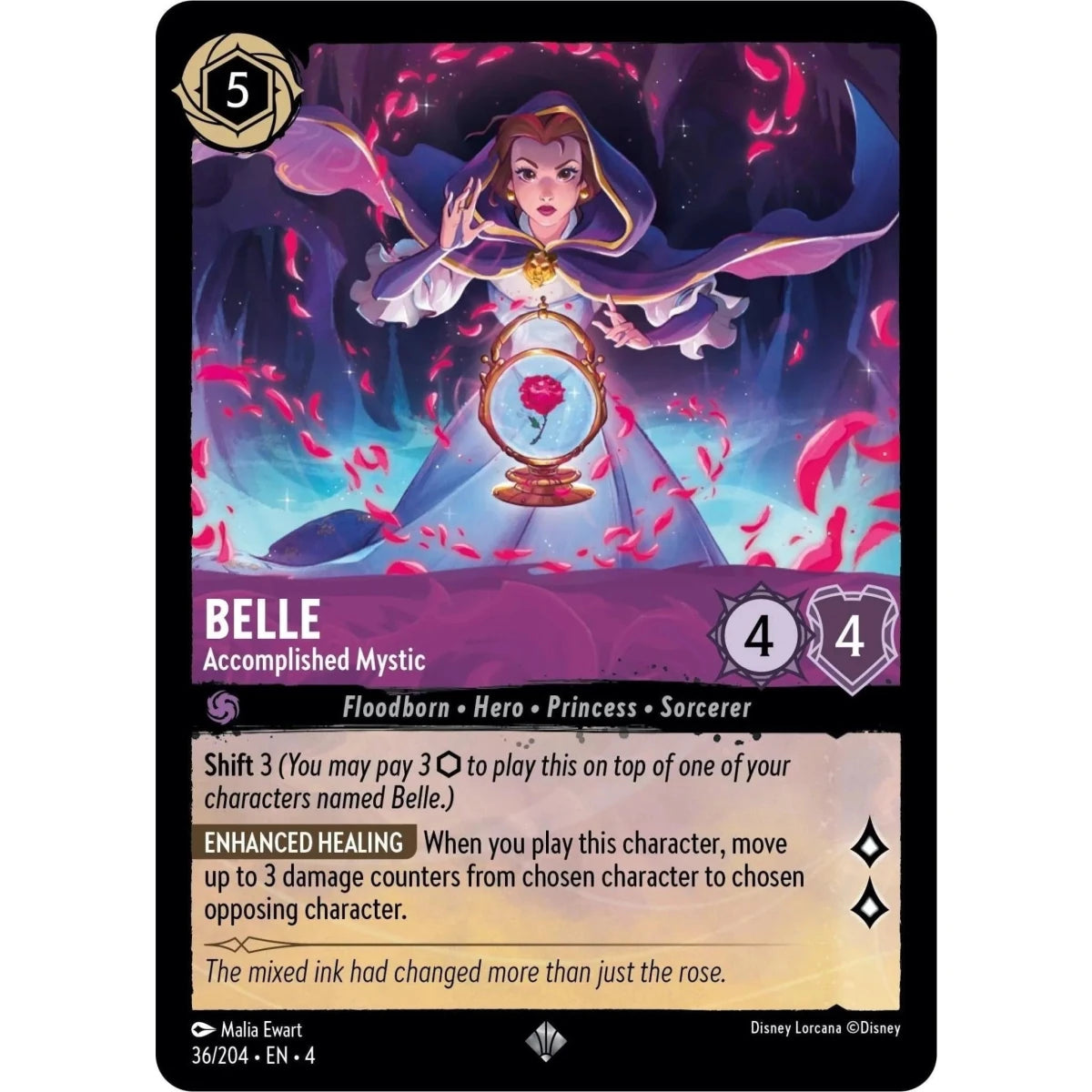 Belle - Accomplished Mystic (36/204) (Ursula's Return) in Malta | LAB7