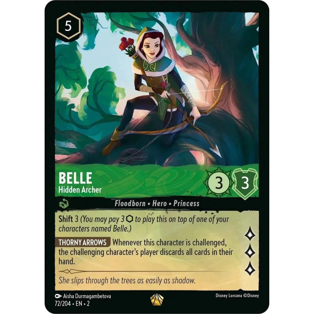 Belle - Hidden Archer (72/204) (Rise of the Floodborn) in Malta | LAB7
