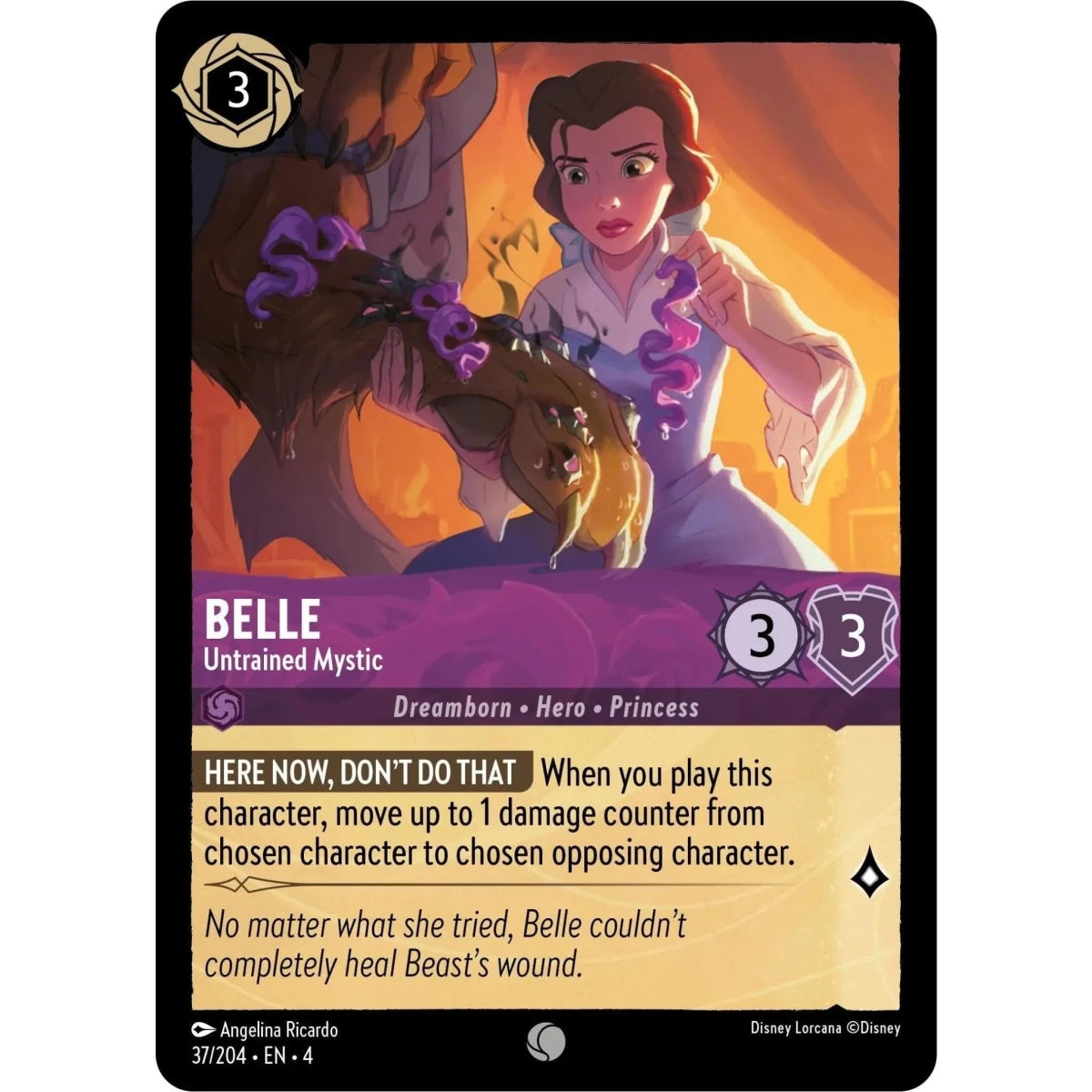 Belle - Untrained Mystic (37/204) (Ursula's Return) in Malta | LAB7