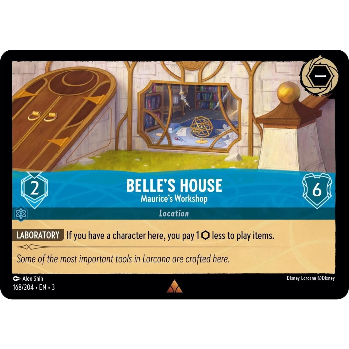 Belle's House - Maurice's Workshop (168/204) (Into the Inklands) in Malta | LAB7