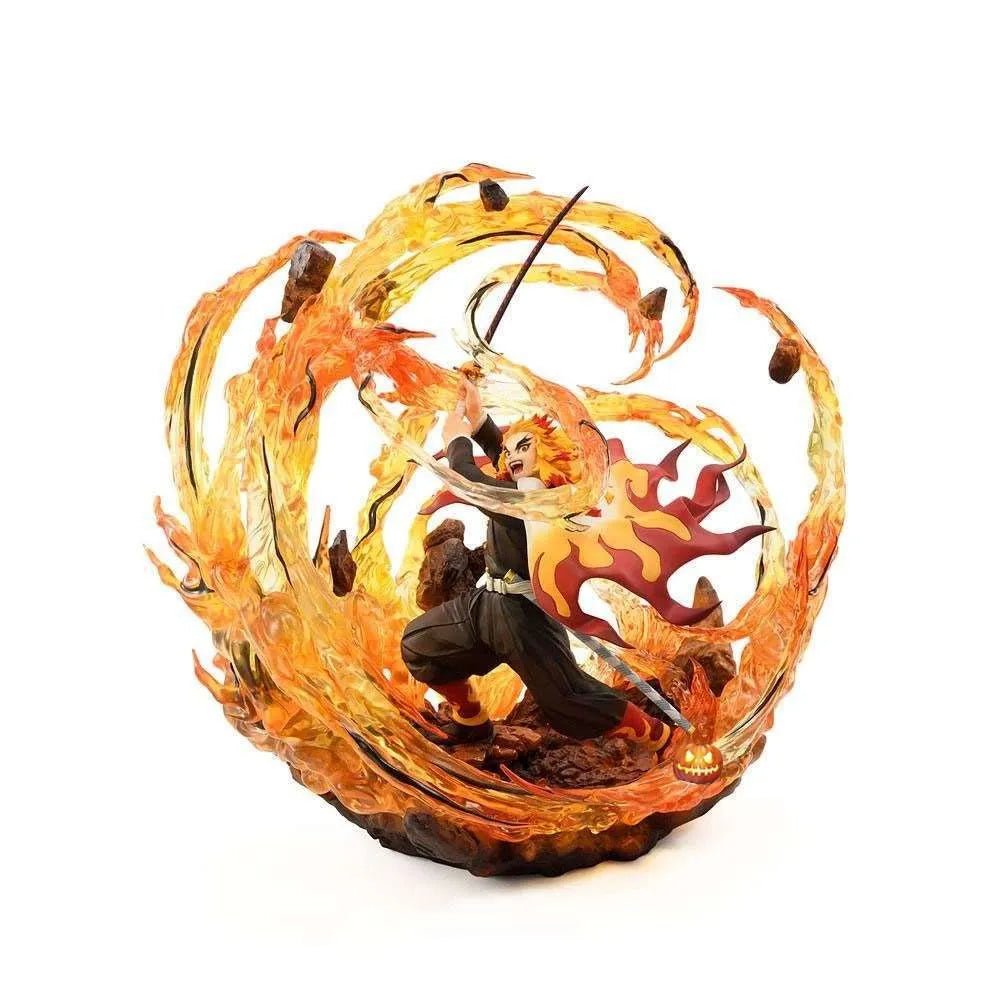 Bellfine Bellfine Demon Slayer: Kimetsu no Yaiba Statue 1/8 Kyojuro Rengoku DX Ver. 35 cm by LAB7 Malta, Europe