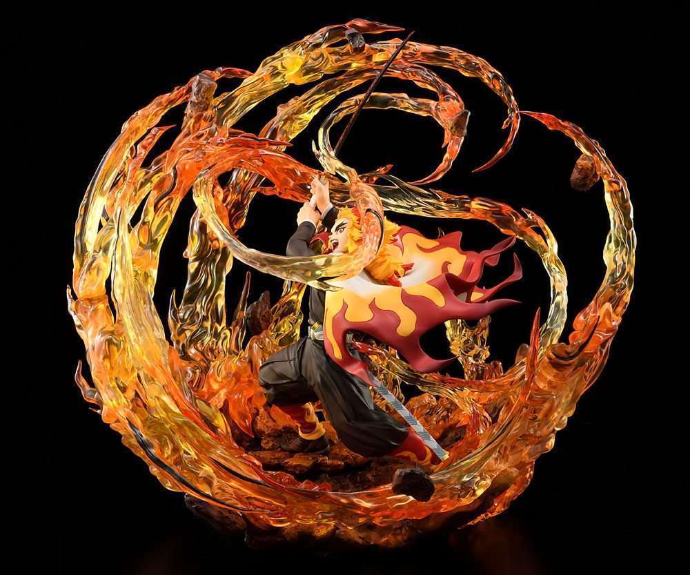 Bellfine Demon Slayer: Kimetsu no Yaiba Statue 1/8 Kyojuro Rengoku DX Ver. 35 cm by LAB7 Malta, Europe