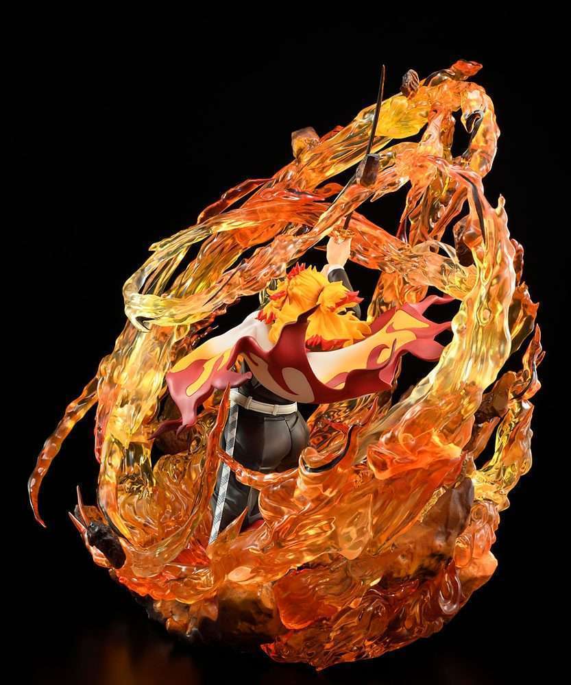 Bellfine Demon Slayer: Kimetsu no Yaiba Statue 1/8 Kyojuro Rengoku DX Ver. 35 cm by LAB7 Malta, Europe