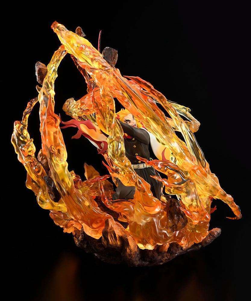 Bellfine Demon Slayer: Kimetsu no Yaiba Statue 1/8 Kyojuro Rengoku DX Ver. 35 cm by LAB7 Malta, Europe