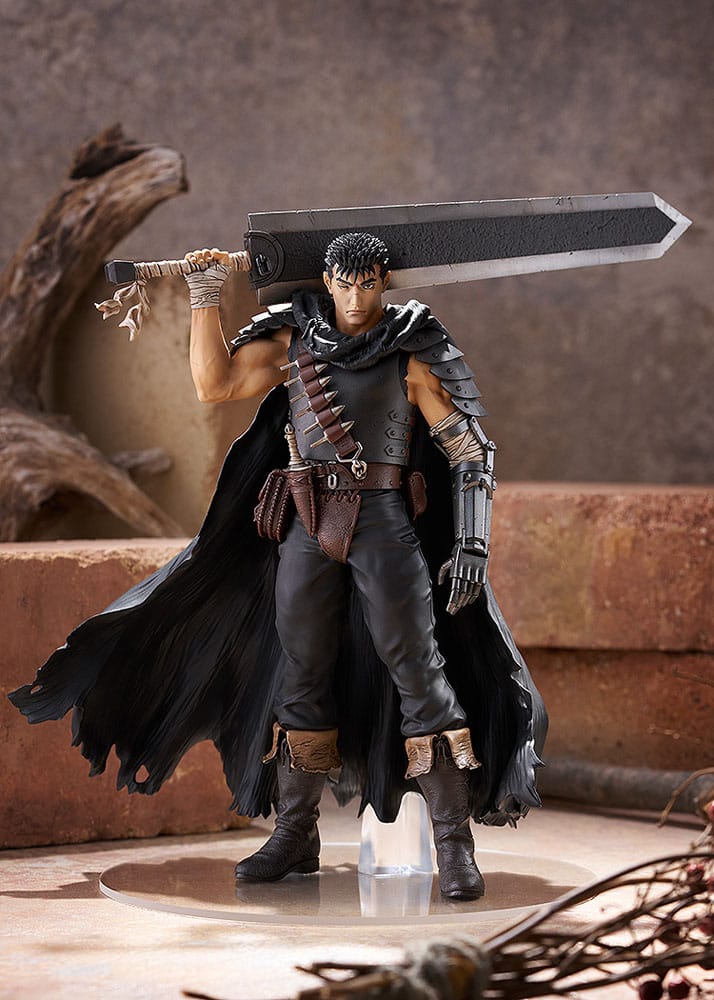 Berserk POP UP PARADE L Statue Guts Black Swordsman 22cm by LAB7 Malta, Europe