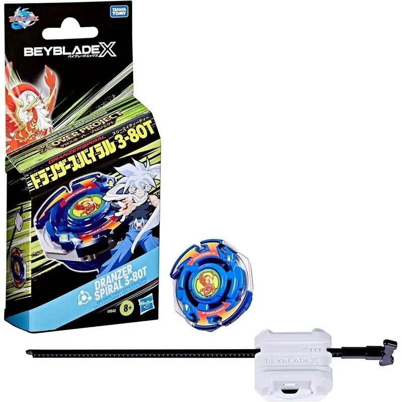Beyblade X Dranzer Spiral 3 - 80T Starter Top by LAB7 Malta, Europe