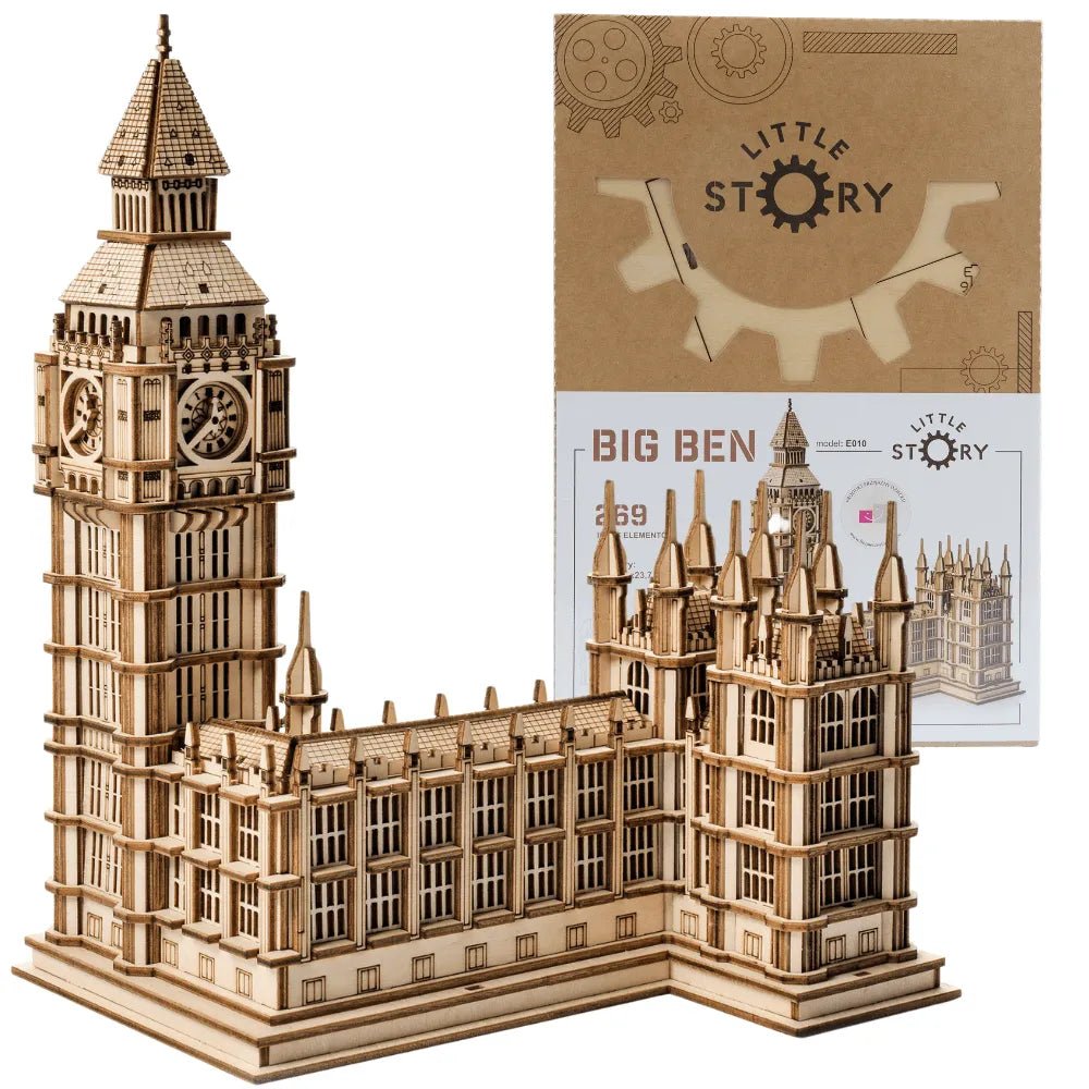 Big Ben (Elizabeth Tower) 3D Wooden Puzzle Model in Malta | LAB7