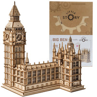 Big Ben (Elizabeth Tower) 3D Wooden Puzzle Model in Malta | LAB7