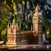 Big Ben (Elizabeth Tower) 3D Wooden Puzzle Model in Malta | LAB7