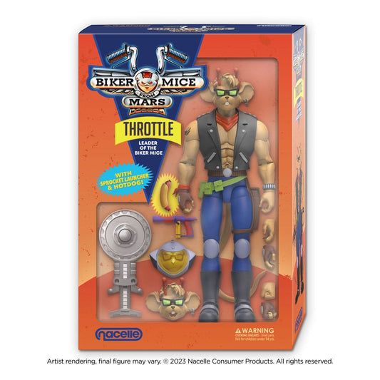 Buy Biker Mice From Mars - Throttle Action Figure 18 cm 2 - fast Malta shipping across Europe. Limited stock, secure checkout. Order now!