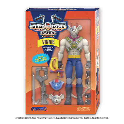 Buy Biker Mice From Mars - Vinnie Action Figure 17 cm – Fast Delivery Across Malta & Europe