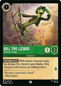 Bill the Lizard - Chimney Sweep (90/204) (Reign of Jafar) in Malta | LAB7