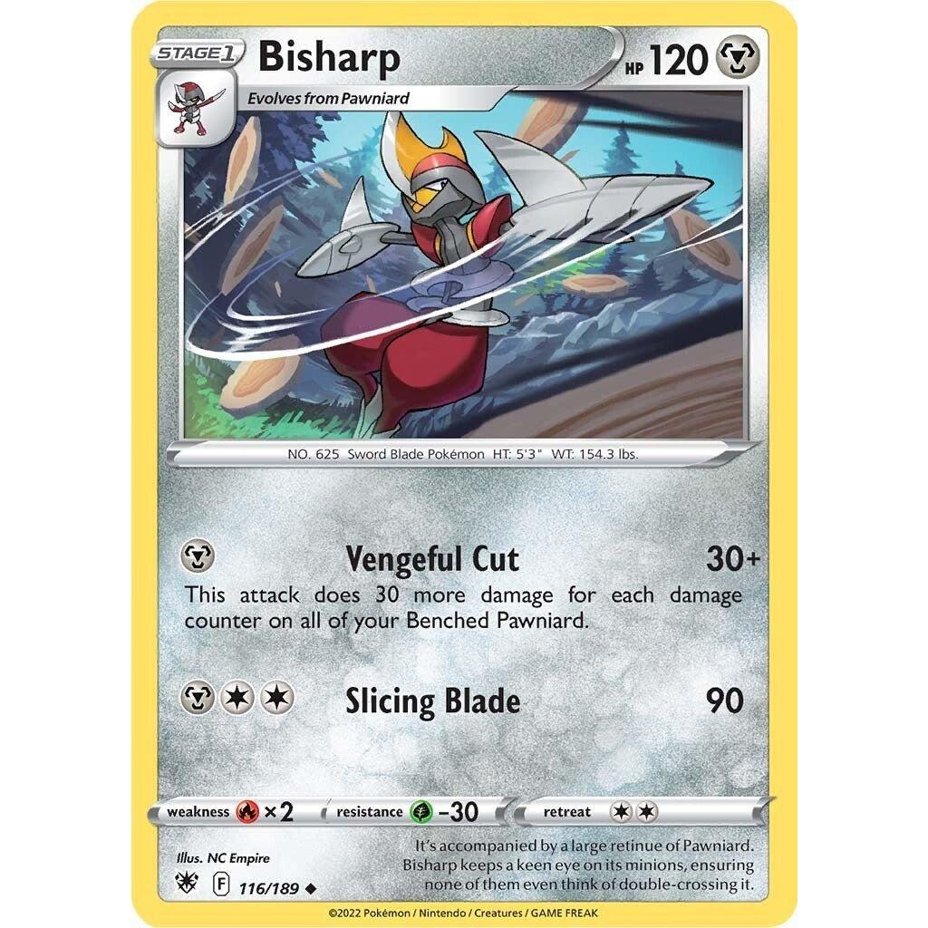 The Pokemon Company Bisharp (116/189) (SWSH10: Astral Radiance) by LAB7 Malta, Europe