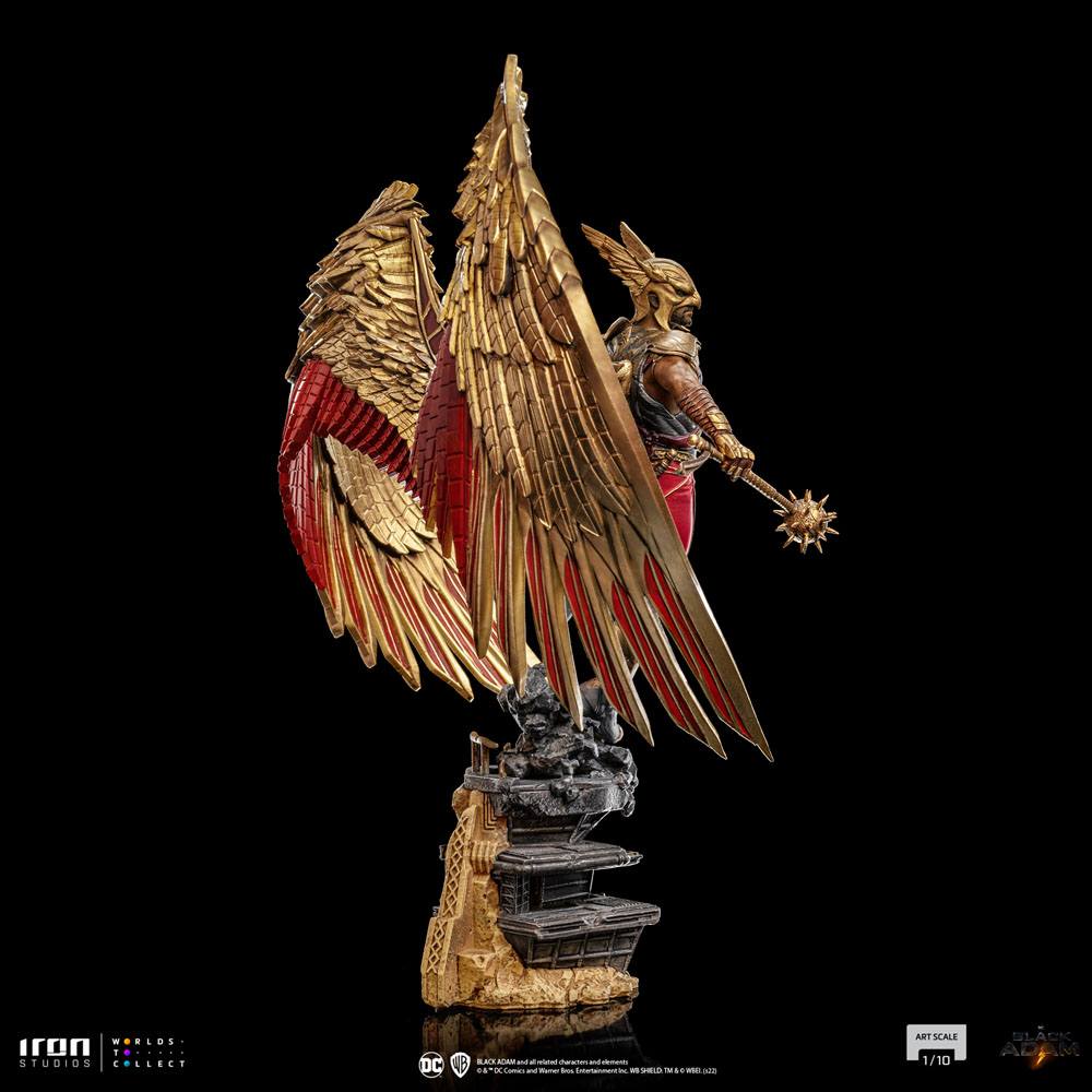 Black Adam Art Scale Statue 1/10 Hawkman 36 cm by LAB7 Malta, Europe
