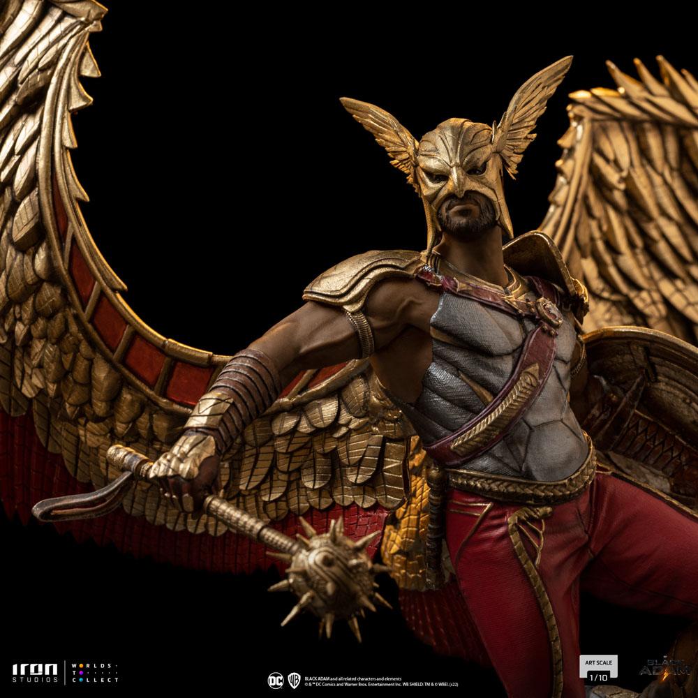 Black Adam Art Scale Statue 1/10 Hawkman 36 cm by LAB7 Malta, Europe