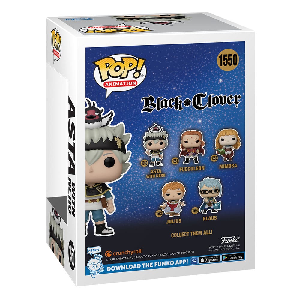 Black Clover POP! Animation Vinyl Figure Asta w/Nero 9 cm by LAB7 Malta, Europe