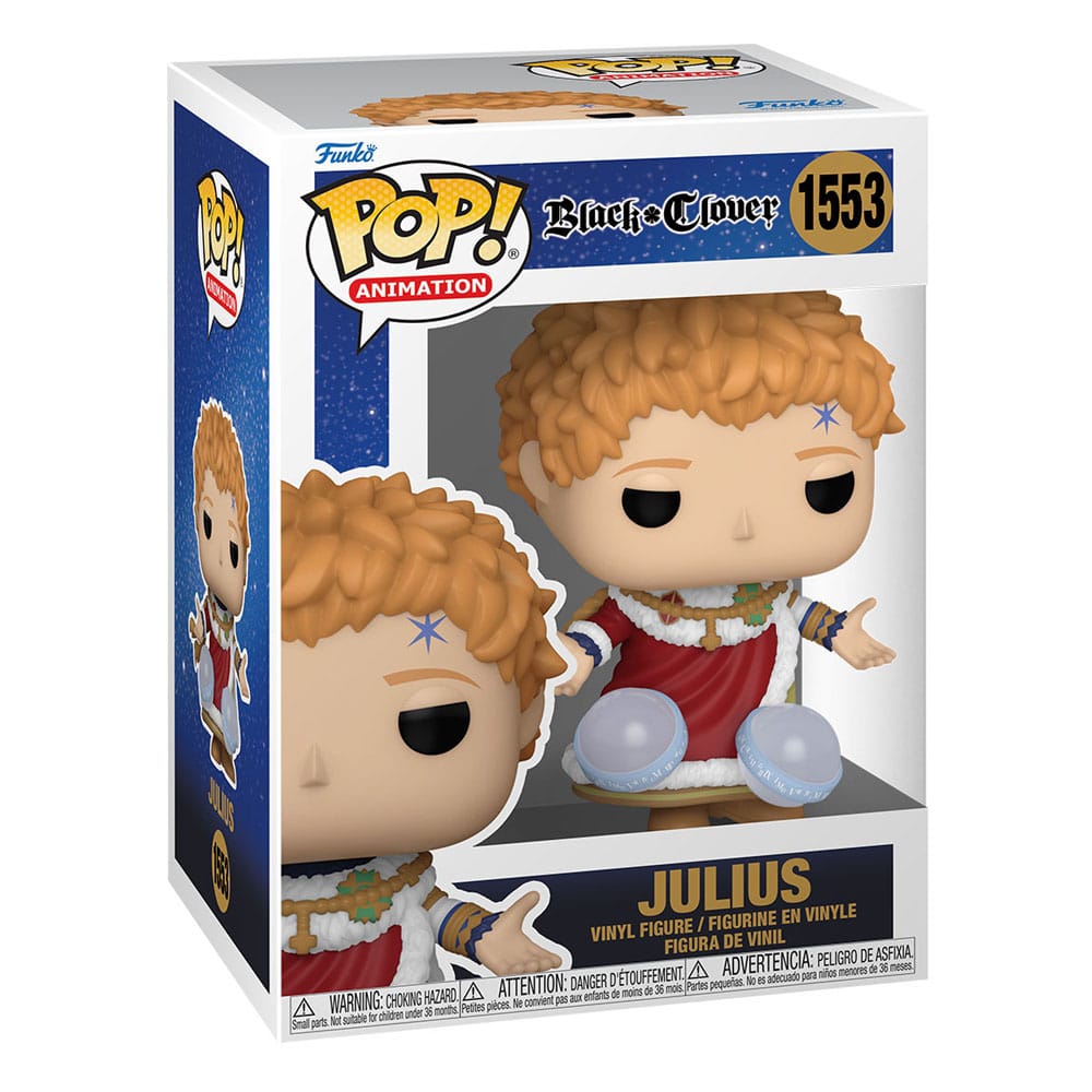 Black Clover POP! Animation Vinyl Figure Julius 9 cm by LAB7 Malta, Europe