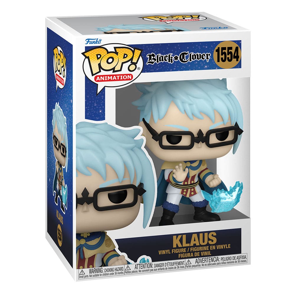 Black Clover POP! Animation Vinyl Figure Klaus 9 cm by LAB7 Malta, Europe