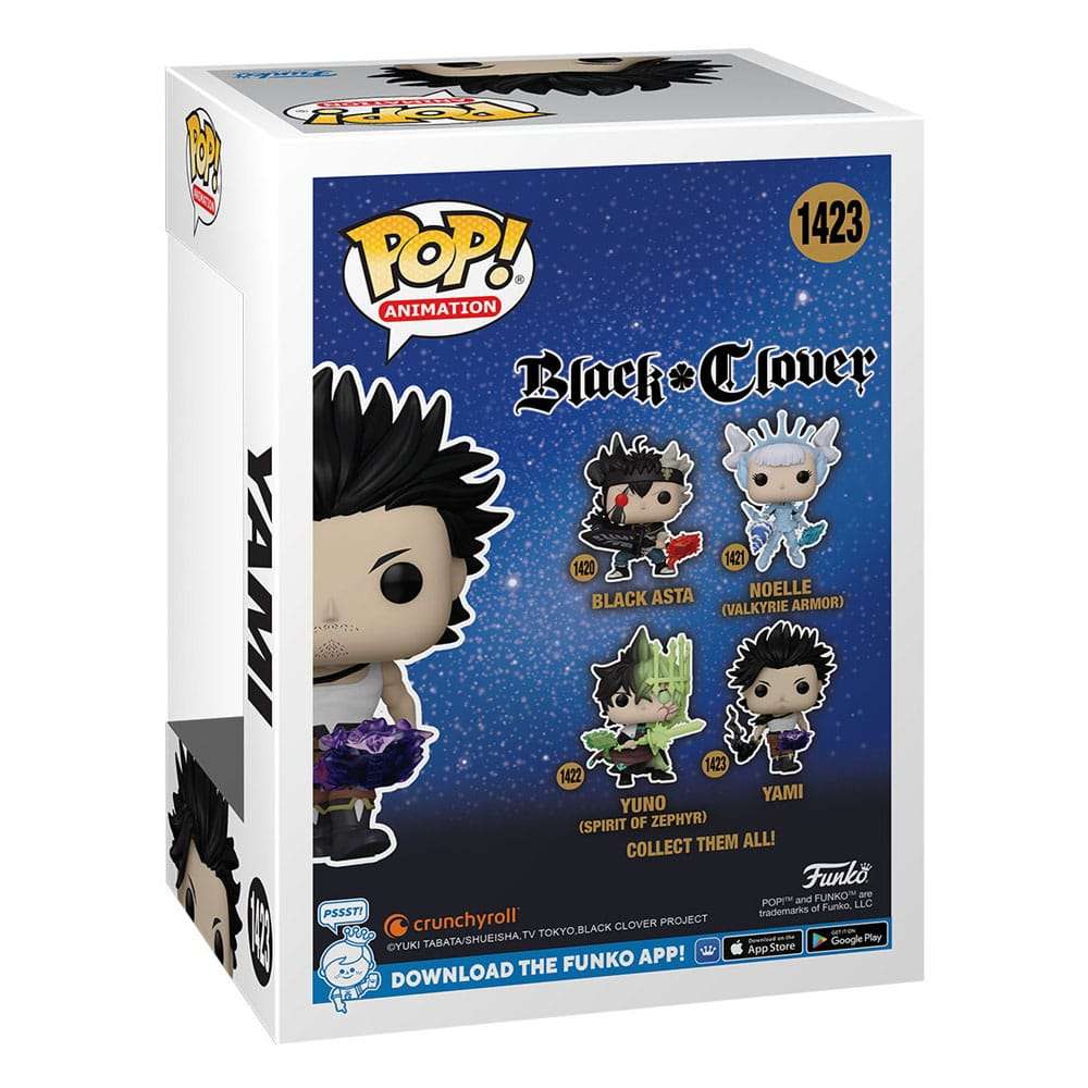 Black Clover POP! Animation Vinyl Figure Yami 9 cm by LAB7 Malta, Europe