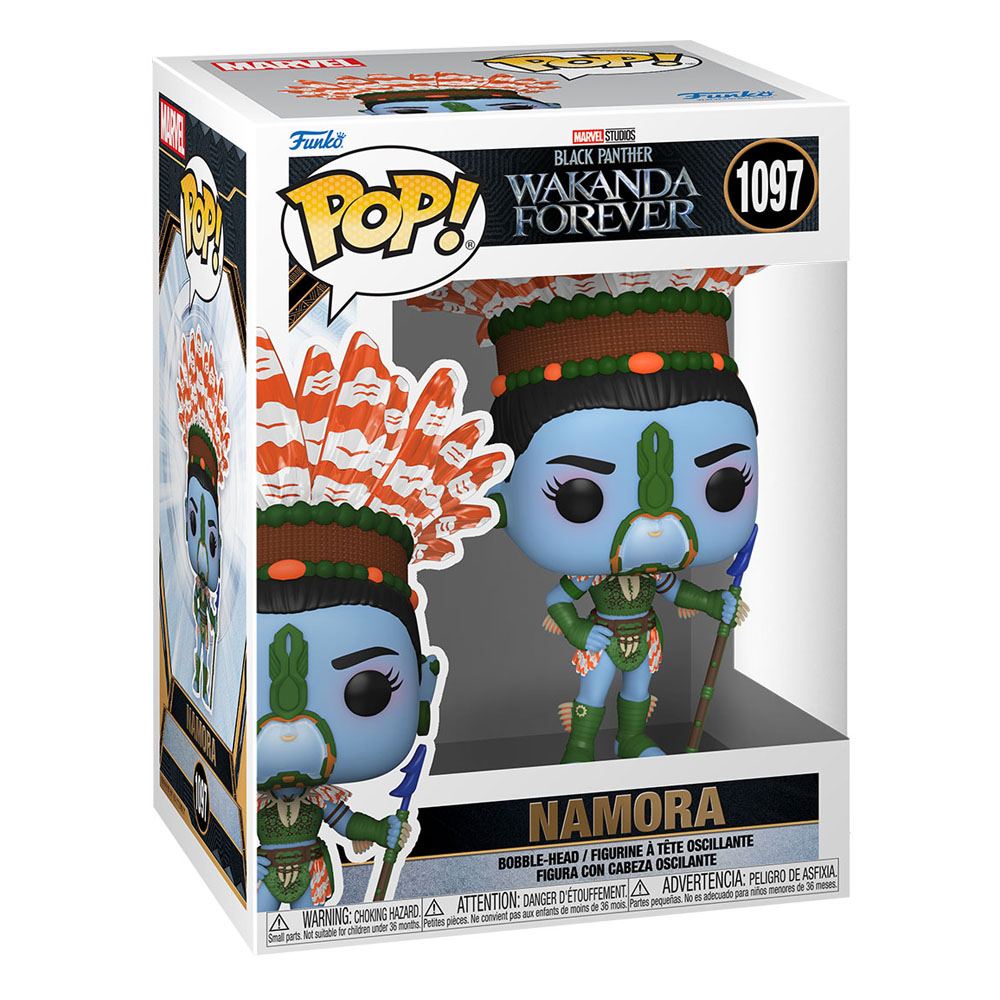 Black Panther 2: Wakanda Forever - Namora Pop! Vinyl Figure 1097 by LAB7 Malta, Europe