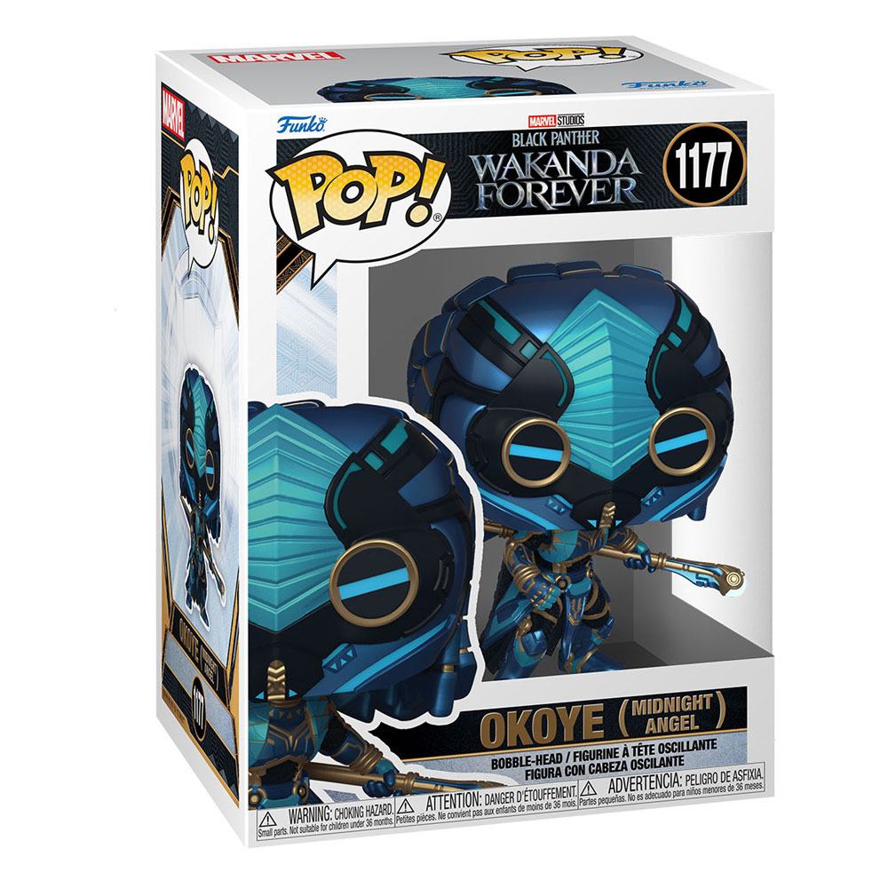 Black Panther 2: Wakanda Forever - Okoye (Midnight Angel Pop! 1177 by LAB7 Malta, Europe