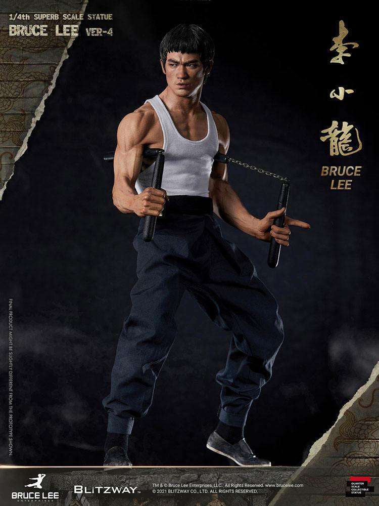 Blitzway Bruce Lee Hybrid Type Superb Statue 1/4 Bruce Lee Tribute Ver. 4 57 cm by LAB7 Malta, Europe