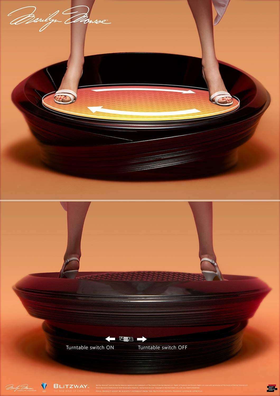 Blitzway Marilyn Monroe 1/4 Superb Scale Statue by LAB7 Malta, Europe