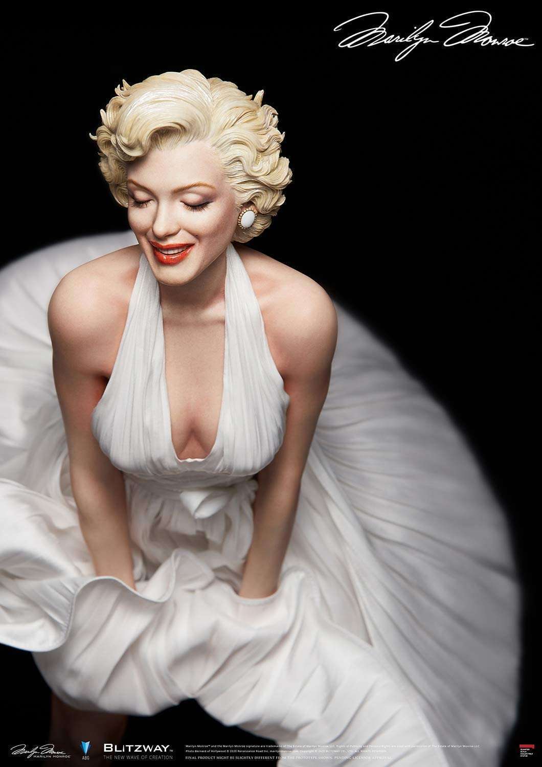 Blitzway Marilyn Monroe 1/4 Superb Scale Statue by LAB7 Malta, Europe