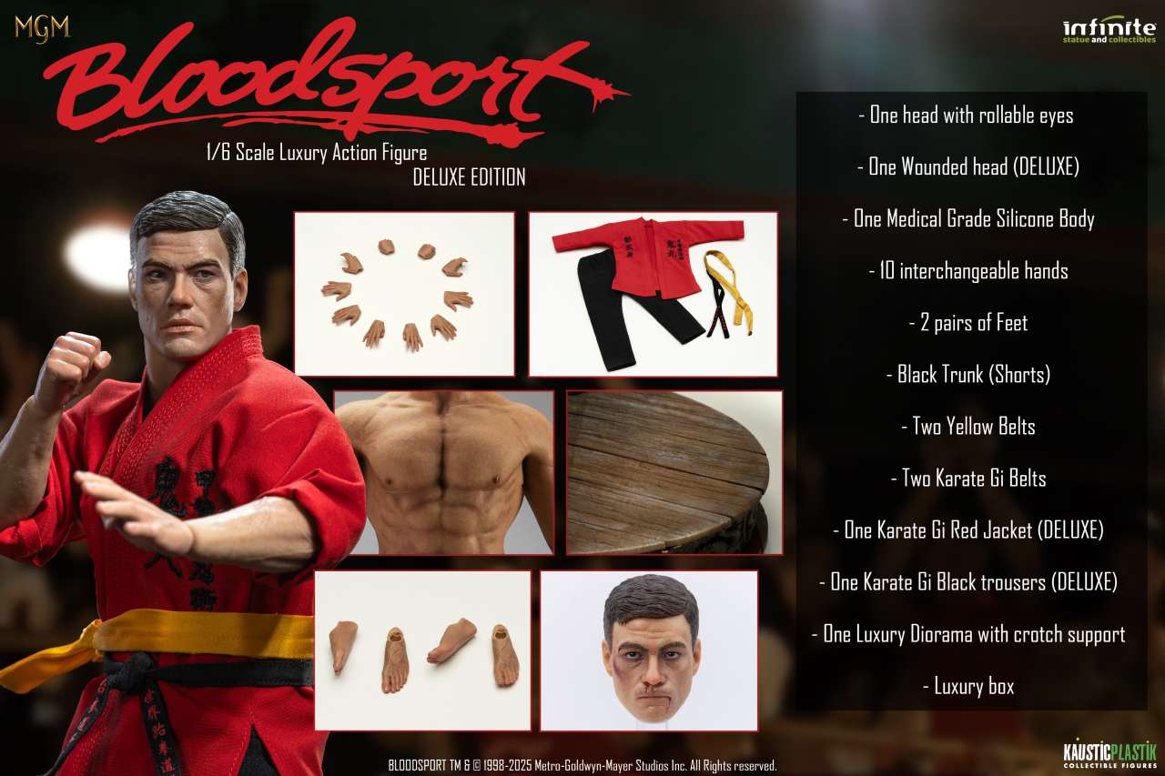 Bloodsport Frank Dux 1/6 Scale Deluxe Action Figure in Malta | LAB7