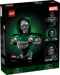 LEGO Marvel Doctor Doom Bust 76345 – Avengers: Doomsday Collectible Display Model for Adults