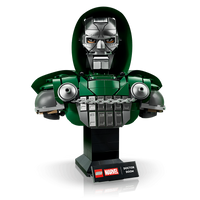 LEGO Marvel Doctor Doom Bust 76345 – Avengers: Doomsday Collectible Display Model for Adults