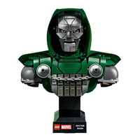 LEGO Marvel Doctor Doom Bust 76345 – Avengers: Doomsday Collectible Display Model for Adults