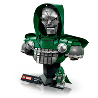 LEGO Marvel Doctor Doom Bust 76345 – Avengers: Doomsday Collectible Display Model for Adults