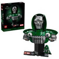LEGO Marvel Doctor Doom Bust 76345 – Avengers: Doomsday Collectible Display Model for Adults