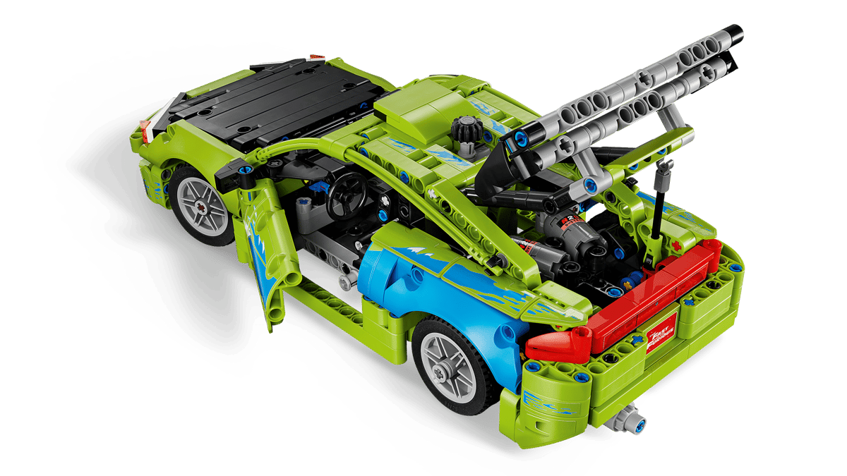 LEGO Technic Fast &amp; Furious Mitsubishi Eclipse 42229 – 827-Piece Car Building Set, 31cm